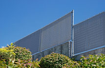 Lindon - Comcast Facility - 4’ High with Grey Ridge Slats