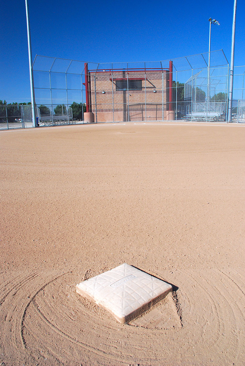 Pleasant Grove - Shannon Softball Fields - 20’ High Backstop with 6’ Overhang