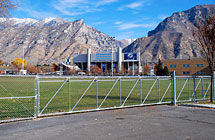 Provo - BYU Intramural Field - Cantilever Gate