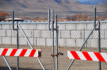 Payson - Geneva Rock Batch Plant - Cantilever Gates